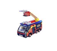 Sam Le Pompier - Camion de pompier - Jupiter - 2 figurines - Sons et lumières - Plusieurs accessoires - 3 piles incluses