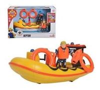 Sam Le Pompier Canot de sauvetage Neptune & Play figure Penny - Matière: Plastique - Convient pour jouer dans la baignoire G