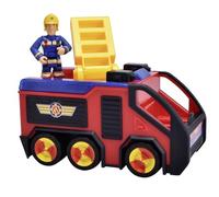 Sam Le Pompier Junior Jupiter, véhicule 17 cm, Figurine Sam 7 cm, à partir de 3 Ans