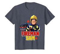 Sam Le Pompier - Jupiter T-Shirt, Enfant, Bleu Chiné, 2 Ans
