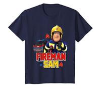 Sam Le Pompier - Jupiter T-Shirt, Enfant, Bleu Marine, 3 Ans