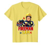 Sam Le Pompier - Jupiter T-Shirt, Enfant, Citron, 10 Ans