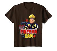 Sam Le Pompier - Jupiter T-Shirt, Enfant, Marron, 12 Ans