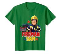 Sam Le Pompier - Jupiter T-Shirt, Enfant, Vert Kelly, 2 Ans