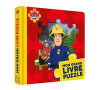 Sam le pompier - Mon grand livre puzzle