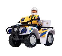 SAM LE POMPIER Quad Police + 1 Figurine - SMOBY