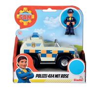 Sam Le Pompier Slp Mini 4x4 Police 17cm