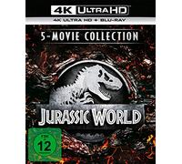Sam Neill,Jeff Goldblum,Laura Dern - Jurassic World - 5-Movie Collection 4K, 10 Ultra-HD-Blu-ray