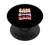 Sam Nom Samantha Prénom Cadeaux Sam Sammy PopSockets PopGrip Adhésif