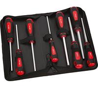 SAM Outillage 291-TR8 Jeu de 8 clés à douilles émanches 6 pans de 6 à 13 mm en trousse