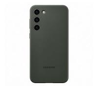 Sam Silicone Case f. Galaxy S23+ GN Green