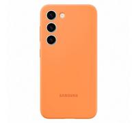 Sam Silicone Case f. Galaxy S23 OG Orange