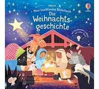 Sam Taplin Róis Mein leuchtendes Bilderbuch: Die Weihnachtsgeschichte: m (Relié)