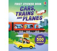 Sam Taplin Simon Tudhope Sam Sm First Sticker Book Cars, Trains and Pla (Poche)