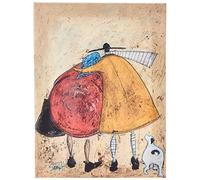 Sam Toft AFWDC41351 Toile Imprimée, Coton, Multicolore, 30 x 40 cm