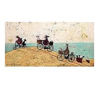 Sam Toft (Electric Bike Ride 50 x 100 cm Toile Imprimée