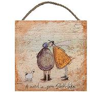 Sam Toft EMB10793 Impression sur Bois, Multicolore, 20 x 20 cm