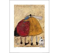 Sam Toft (Hugs on The Way Home 30 x 40 cm Toile Imprimée
