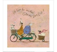 Sam Toft - imprimé "It's Time For Another Grand Day Out" PM11555 (40 cm x 40 cm) (Coloured)