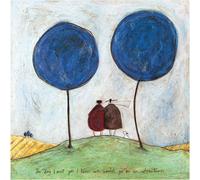 Sam Toft - imprimé "The Day I Met You" PM7102 (40 cm x 40 cm) (Bunt)