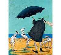 Sam Toft (on Jack's Beach 40 x 50 cm Toile Imprimée