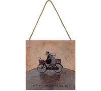 Sam Toft - Tableau "Just Me And You And The Dog", en bois PM3113 (taille unique) (Marron clair/marron foncé)