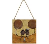 Sam Toft - Tableau "We Will Always Be Together", en bois PM3061 (taille unique) (Marron clair/marron foncé)
