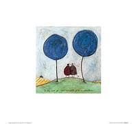 Sam Toft (The Day I Met You 30 x 30 cm Toile Imprimée