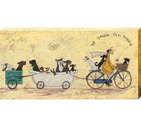 Sam Toft (The Doggie Taxi Service 50 x 100 cm Toile Imprimée
