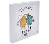 Sam Toft Toile Imprimée 30 x 30 cm (Together Always)