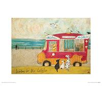 Sam Toft (Waiting for Mr Lollyice 30 x 40 cm Toile Imprimée