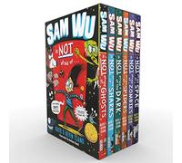 Sam Wu n'a pas peur du coffret de collection de livres de la série 6 par Katie et Kevin Tsang (Fantômes, requins, ténèbres, araignées, zombies et espace)