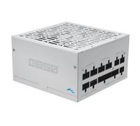 SAMA G850 Bloc d'alimentation modulaire complet 850 W - Certifié 80 Plus Gold | ATX 3.1 et PCIe 5.1 Ready | Alimentation GPU 12 V-2 x 6, mode ECO sans ventilateur, entièrement modulaire, condensateurs
