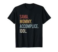 Sama Mommy Accomplice Idol Rétro Style Vintage T-Shirt
