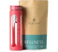 Samadhi - Bouteille avec infuseur et thé de bien-être du Portugal - 550ml - Gourmet avec des ingrédients ayurvédiques pour l'équilibre et la santé