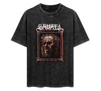 Samael Ceremony of Opposites Mens T-Shirt Casual Black Tee Cotton Graphic Unisex Shirts L