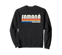 Samaná, République Dominicaine rétro, années 70 et 80 Sweatshirt
