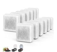 SAMANIJA Lot de 12 filtres de remplacement, compatibles avec les fontaines Petmate Replendish et Petmate Mason Pet