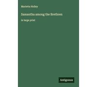 Samantha among the Brethren: in large print