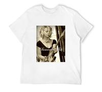Samantha Fish Singer Songwritter Guitaris America Men White T-Shirt Print Unisex Cotton Tee Shirt XXL