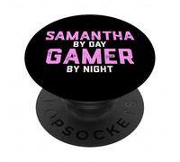 Samantha Gamer Girl Costume d'halloween pour Sam Gaming Gen Z PopSockets PopGrip Adhésif