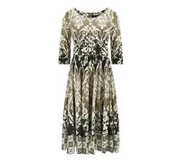 Samantha Sung - Abelia Robe Midi Imprimée - Femme - Robes - Multicolore - Taille: 40 FR