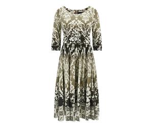 Samantha Sung - Abelia Robe Midi Imprimée - Femme - Robes - Multicolore - Taille: 44 FR