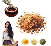 SAMAYZEN Encens naturel en résine de myrrhe 50 g pour méditer, se détendre et purifier | Résine aromatique pour rituels, spiritualité et aromathérapie | Parfum profond et apaisant