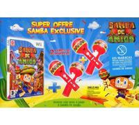 Sega Pack de 2 paires maracas + Samba De Amigo Wii G