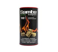 Samba Fuego 0332 Plaquettes d'allume-feu écologique Marron