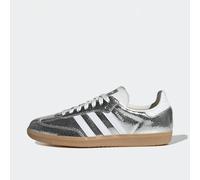 ADIDAS ORIGINALS Baskets basses 'Samba' argent / blanc, Taille 38