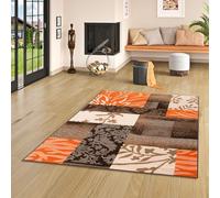 Samba - Tapis de designer moderne - Carreaux terre cuite - 5 Tailles