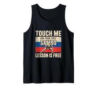 Sambo Quotes Touch Me And Your First Sambo Leçon Is Free Débardeur