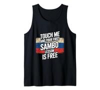 Sambo Quotes Touch Me And Your First Sambo Leçon Is Free Débardeur